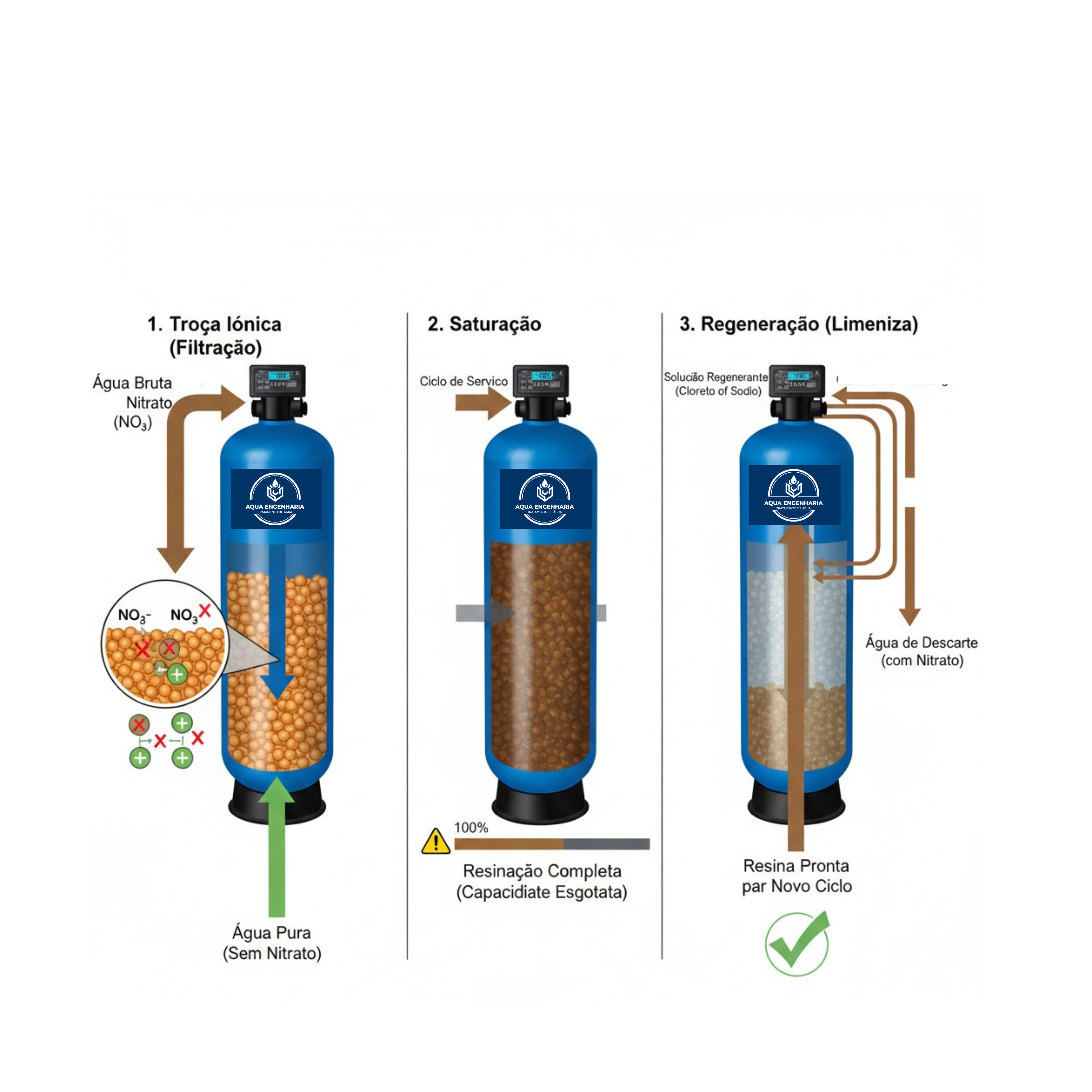 Esquema Troca Iônica